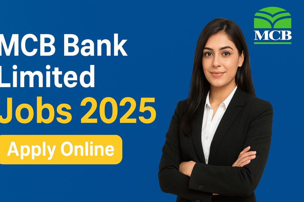 MCB Bank Limited Jobs 2025