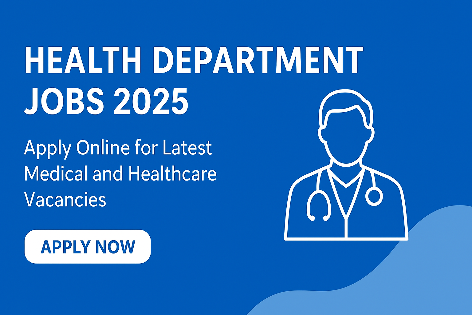 Health Department Jobs 2025 Join Now
