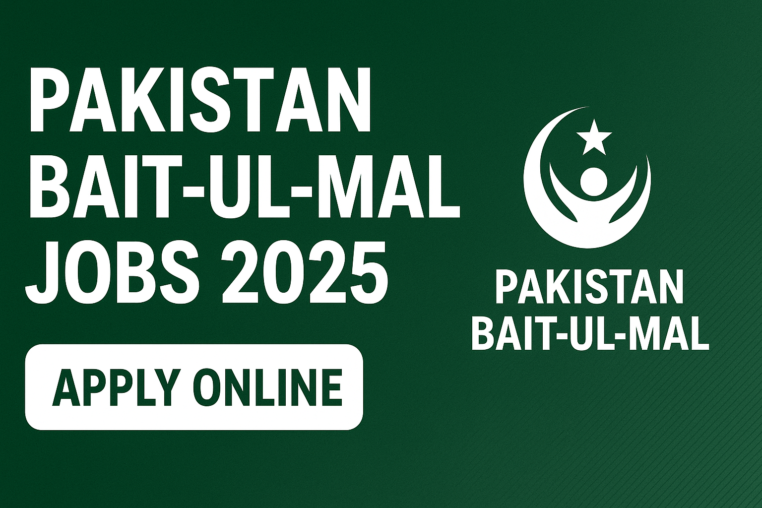 Pakistan Bait-Ul-Mal Jobs 2025 Join now