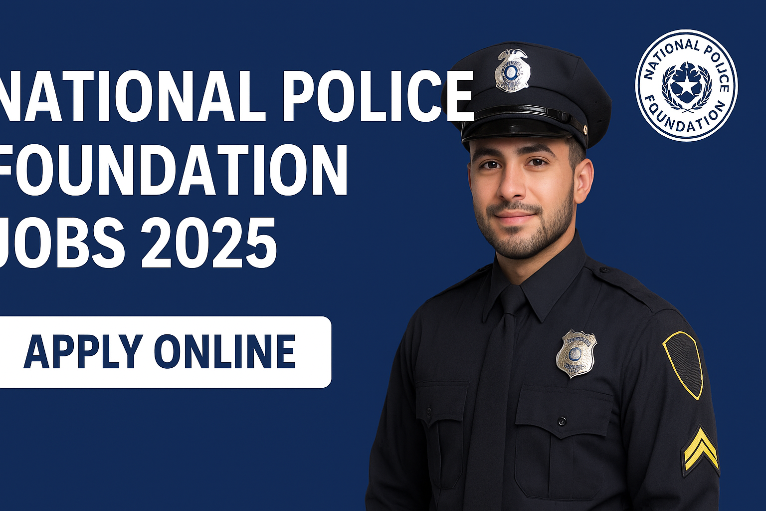 National Police Foundation Jobs 2025 Join Now