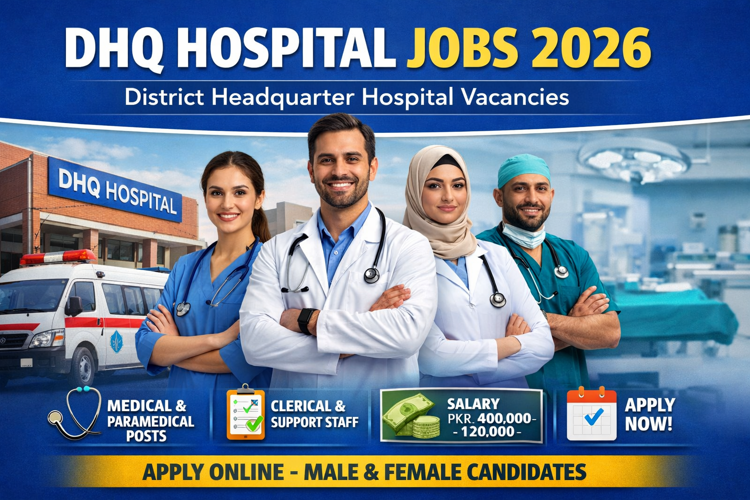 DHQ Hospital Jobs 2026