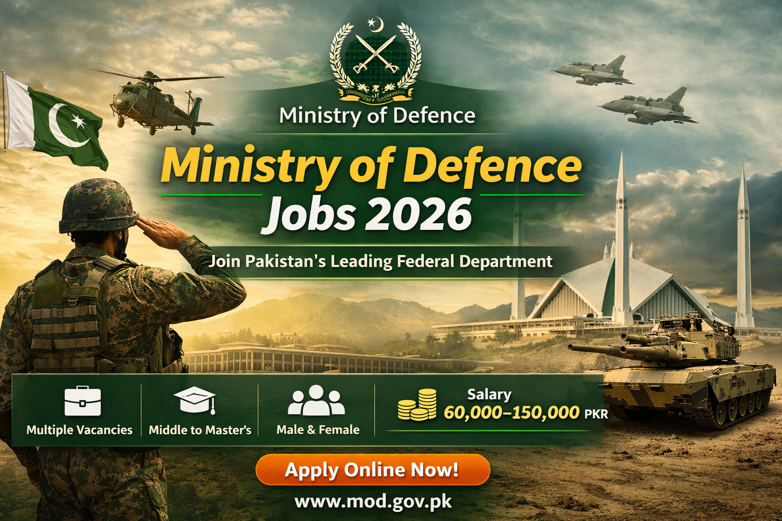 Ministry of Defence Jobs 2026